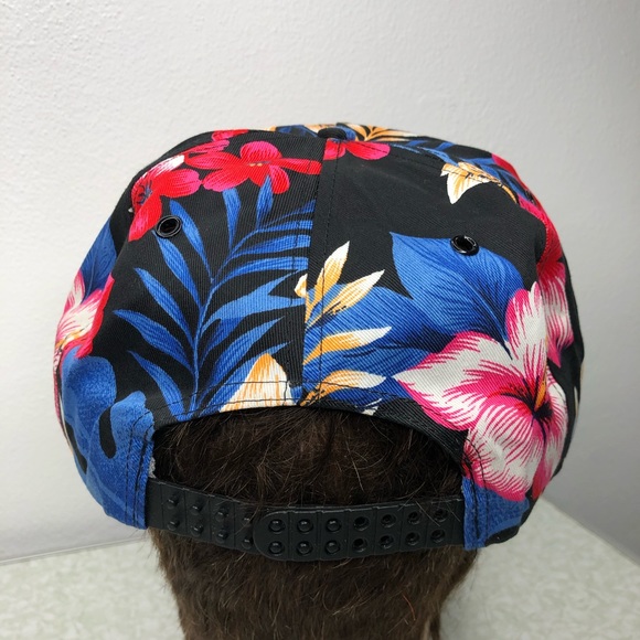 Vintage Poulan Pro Power Equipment Floral SnapBack Hat - Picture 4 of 12